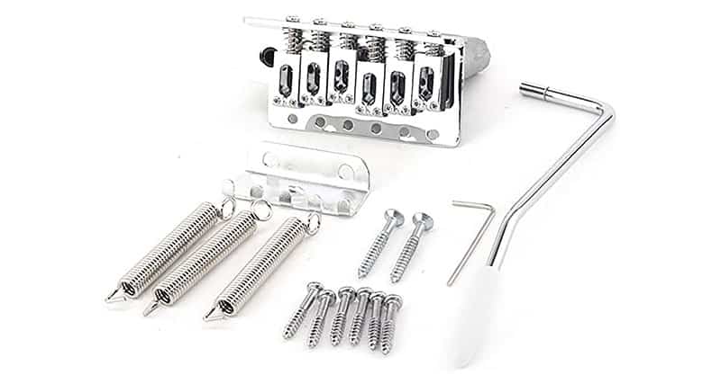MAXCHEER 10.5mm Guitar Tremolo Bridge Saddles For Fender