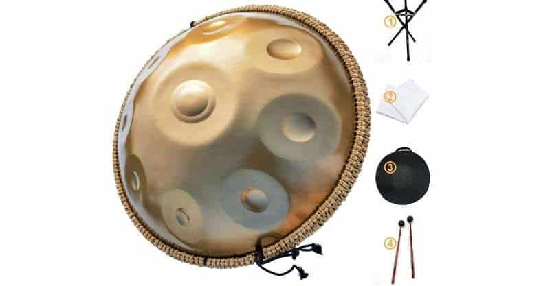 AS TEMAN Pure Golden Hang Drum – D Minor