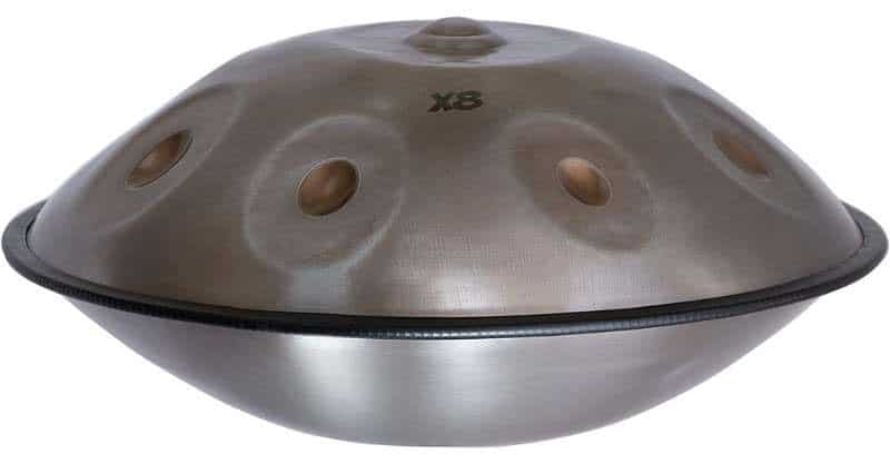 X8 Drums Vintage Stainless Steel Handpan – G Oxalis